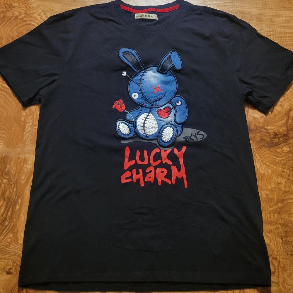 BKYS Lucky Charm Black Graphic T-Shirt